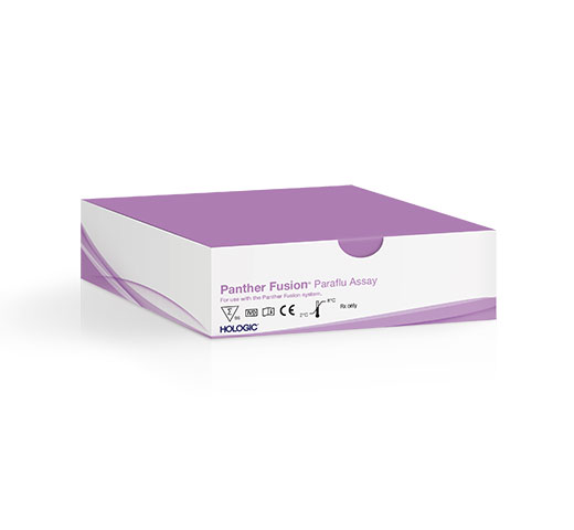 Hologic Panther Fusion® Paraflu Assay in white background